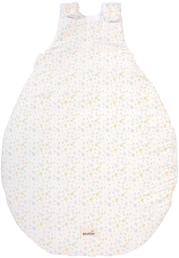 Geuther 4125 Babyschlafsack 74-80 Ganzjahresschlafsack aus 100% Bio-Baumwolle weicher Kinderschlafsack größenverstellbare & Pflegeleichte Baby Erstausstattung Soft Swirl Bild 1