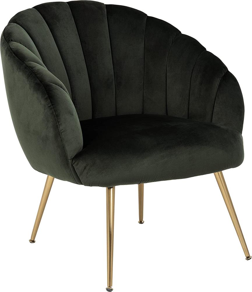 Daniella Sessel Lounge-Sessel grün Relaxsessel Polstersessel Fernsehsessel Chair Bild 1