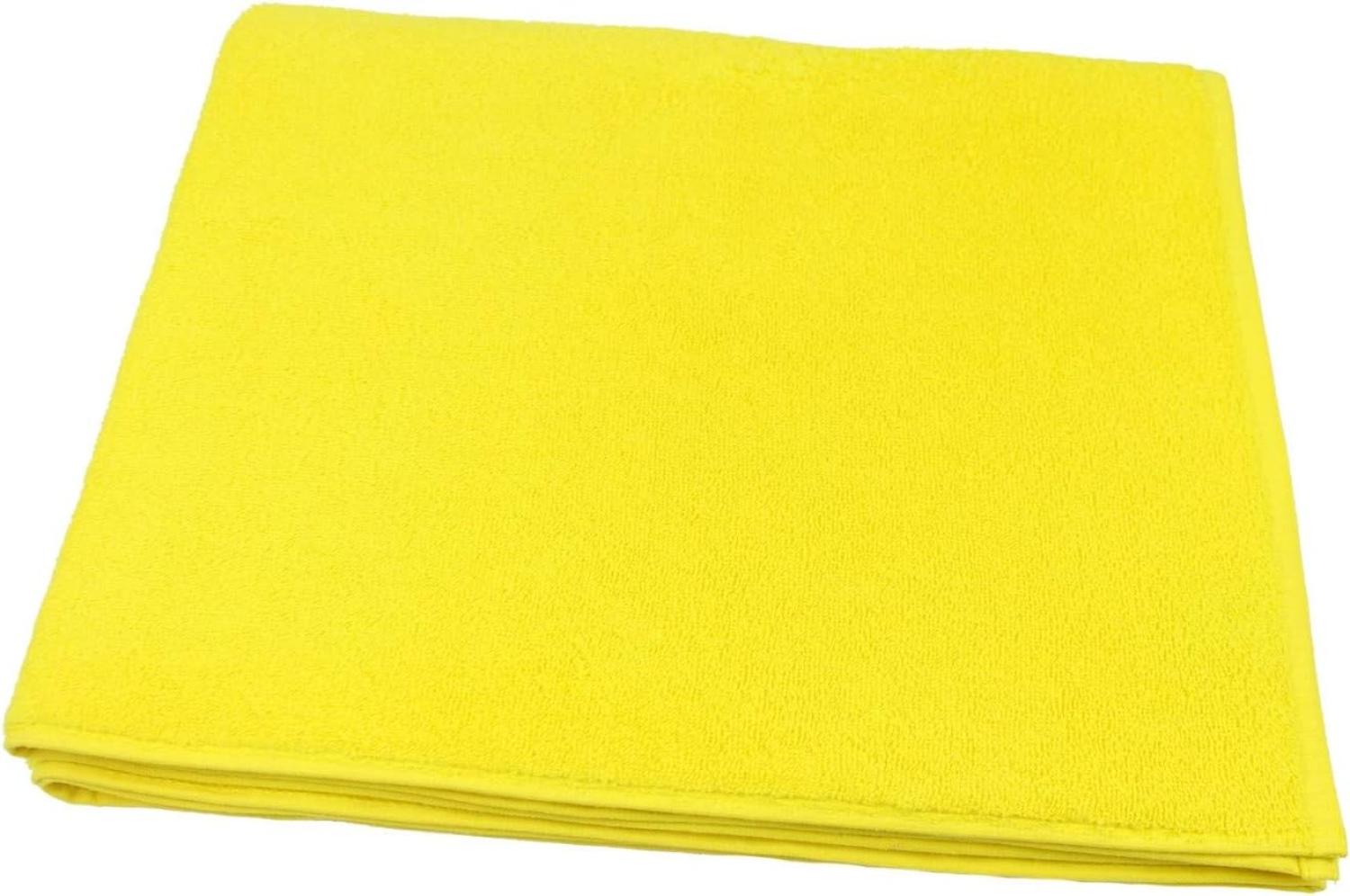 Saunatuch gelb 70x170 cm Baumwolle Frottier »Sensepura« Bild 1
