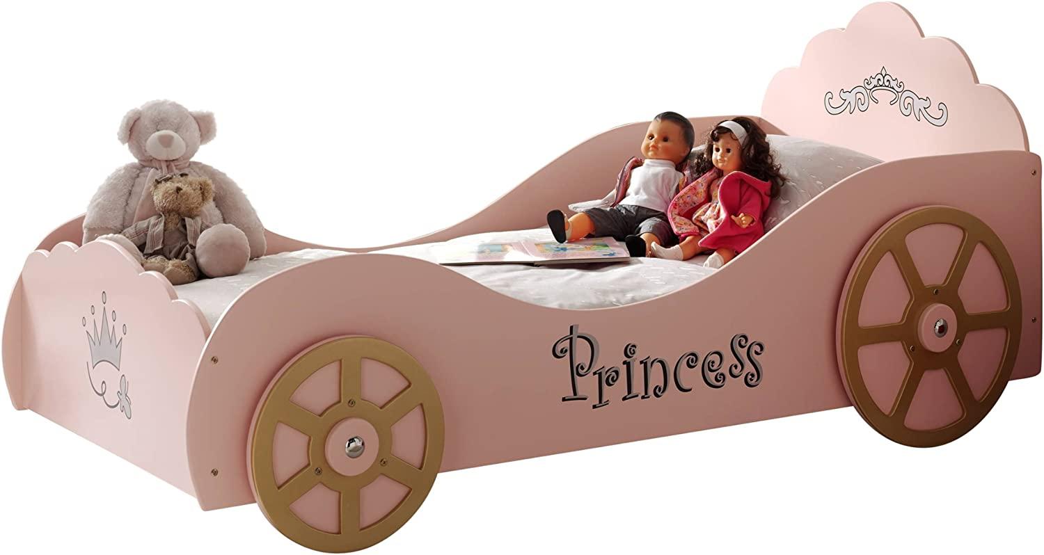 Vipack 'Prinzessin' Kutschenbett rosa Bild 1