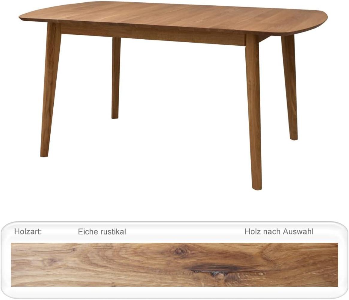 Esstisch Alois verschiedene Größen Massivholztisch Tisch, 160 x 90 cm Bild 1