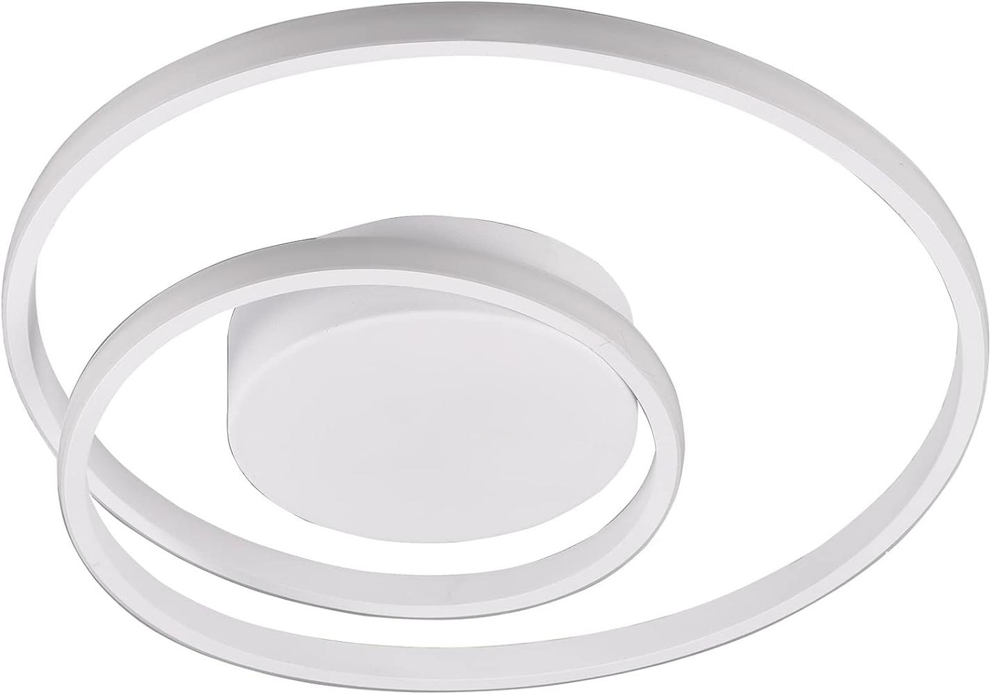 LED Deckenleuchte, Ring Design, dimmbar, 39 cm, ZIBAL Bild 1
