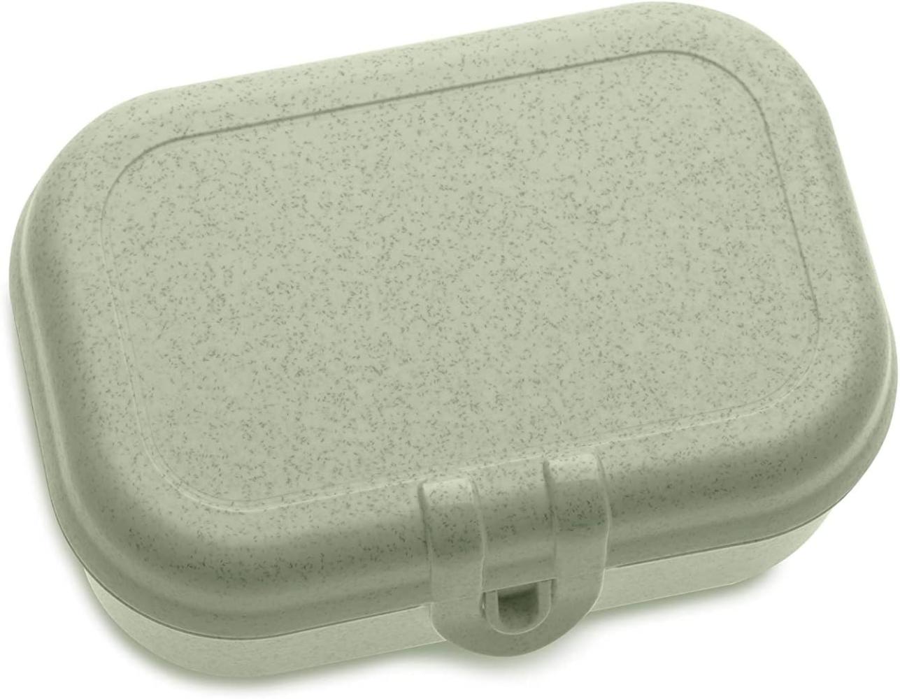 Koziol Pascal S Lunchbox, Behälter, Vorratsbehälter, Brotbox, Brotdose, Kunststoff, Organic Green, 15. 1 cm, 3158668 Bild 1