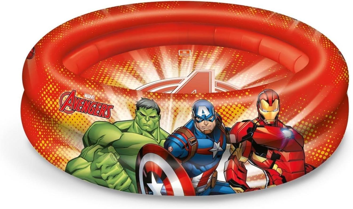 AVENGERS | 2 Rings Pool - aufblasbares Pool - 2 Ringe - Durchmesser 100 cm - Bild 1