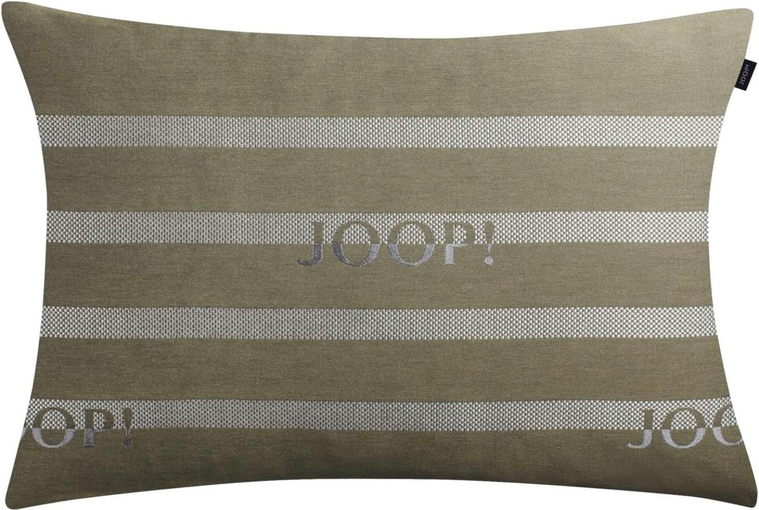 JOOP! Zierkissenhülle Logo Stripes 40x60cm Bild 1