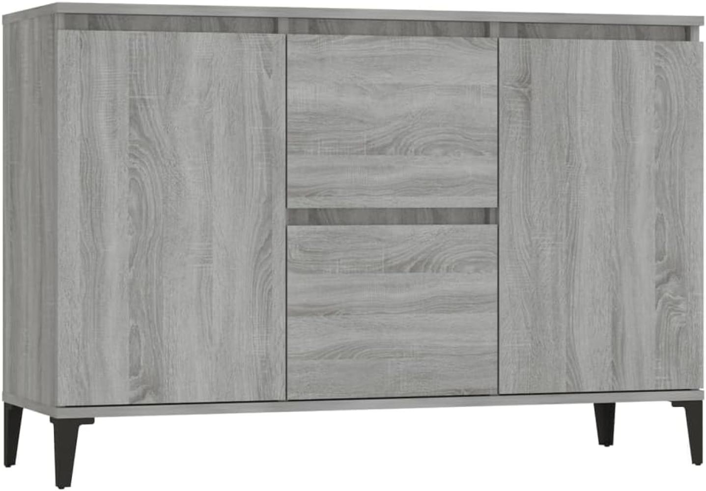 vidaXL Sideboard Grau Sonoma 104x35x70 cm Holzwerkstoff Bild 1