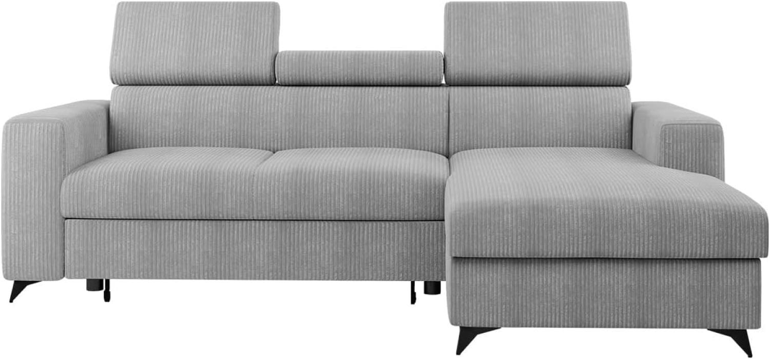 Ecksofa Kiarge Premium Cord (Farbe: Poso 110, Seite: Rechts 2R+LC) Bild 1