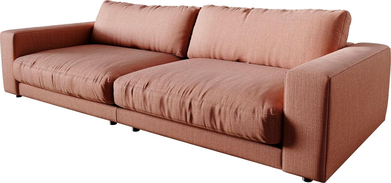 Big-Sofa Cubico 290x120 cm Flachgewebe Orange Bild 1