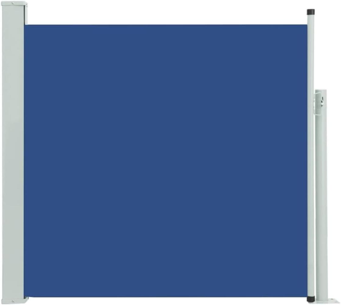 Ausziehbare Seitenmarkise 170×300 cm Blau Bild 1