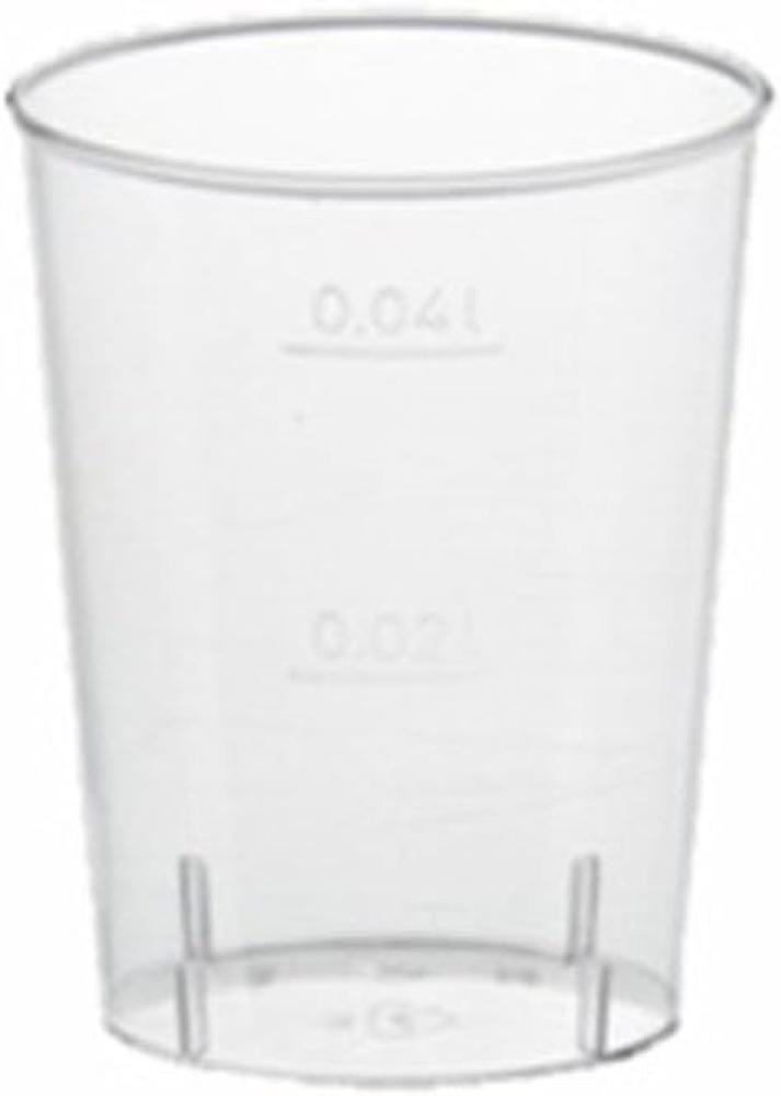 960 Gläser für Schnaps, PS 4 cl Ø 4,2 cm 5,2 cm glasklar Bild 1