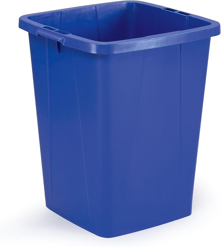 Durable Durabin 90 Abfallbehälter, 90 L, mit Tragegriffen, blau (1800474040) Bild 1