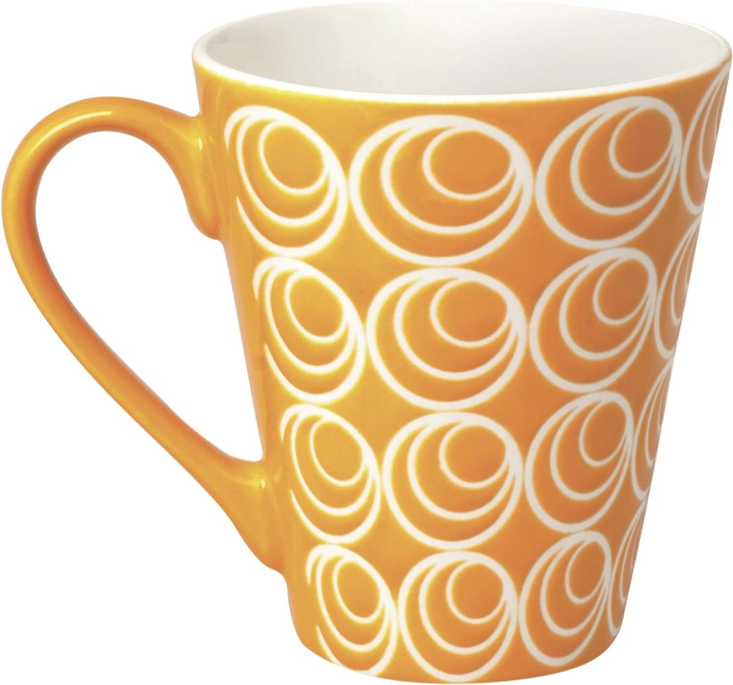 Excelsa Etnika Mug 275 ml, Porzellan, Orange, 10. 19 X 10. 19 X 10 cm Bild 1