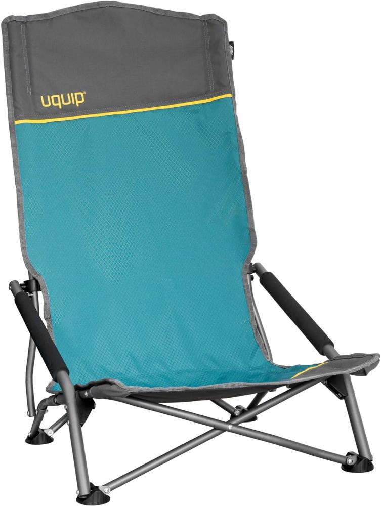 Uquip Strandstuhl Sandy XL - Bequemer Klappstuhl mit extra hoher Rückenlehne Bild 1