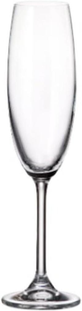 Gläsersatz Bohemia Crystal Clara 220 ml champagne 6 Stück Bild 1
