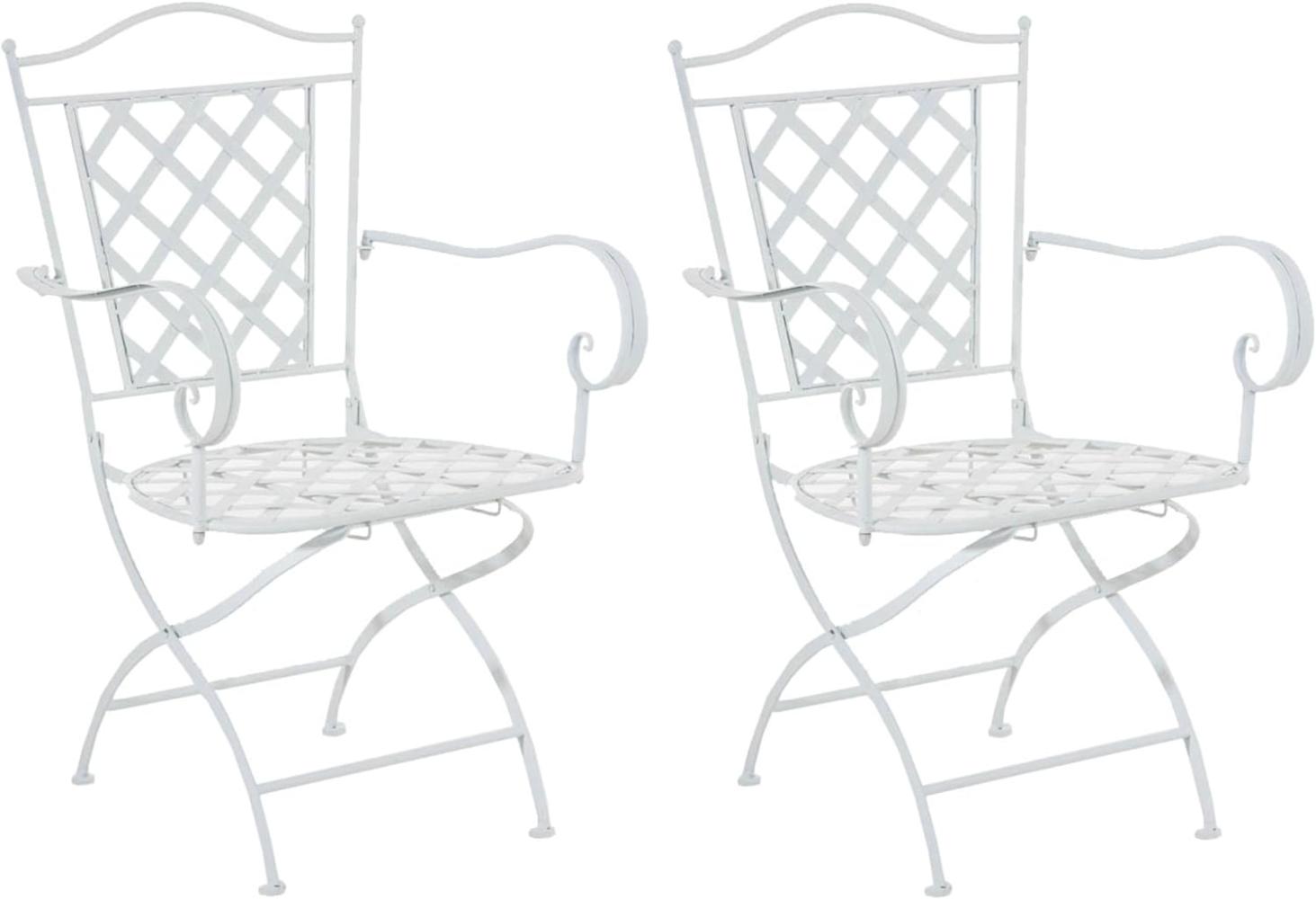 2er Set Stühle Adara (Farbe: weiß) Bild 1