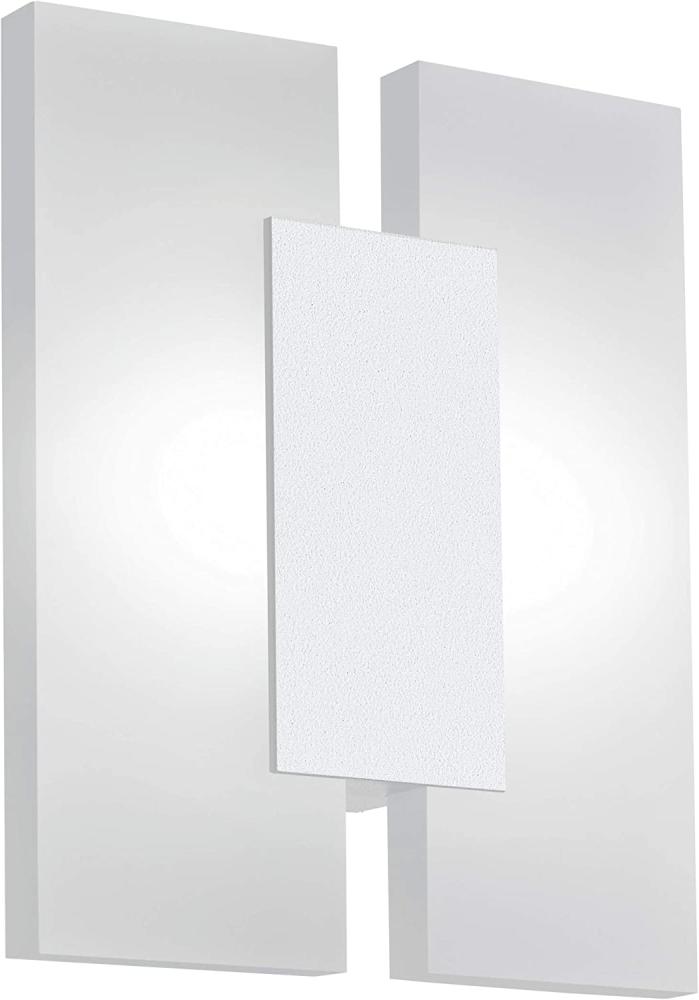 Eglo 96042 LED Wandleuchte METRASS 2 in weiß und Glas satiniert 20x 17cm 2X4,5W 3000K Bild 1