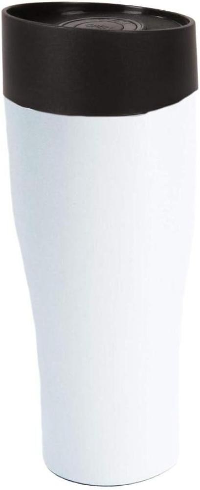 Steuber Thermobecher, 400ml, aus Edelstahl, weiß Bild 1