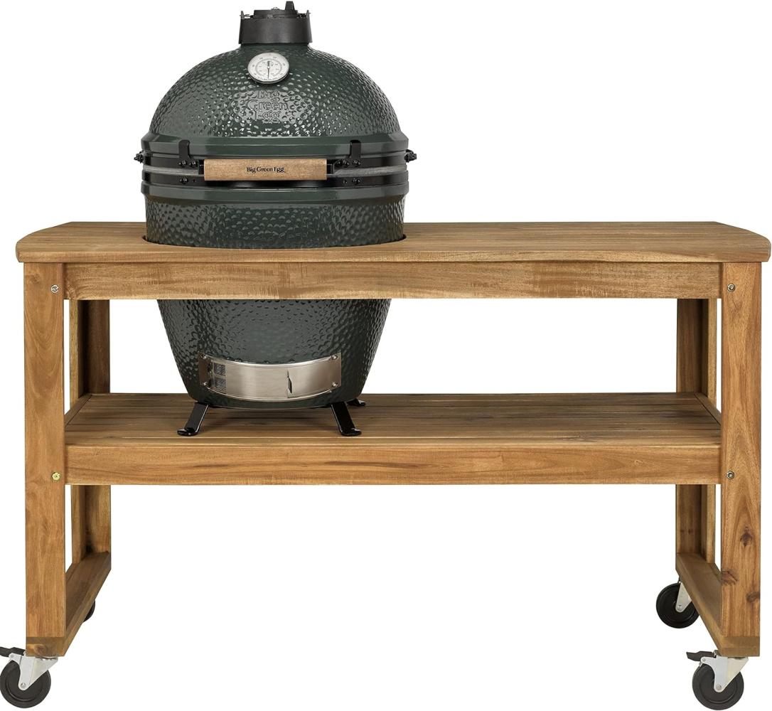 Tisch aus Akazienholz Acacia Table Big green Egg Large Bild 1