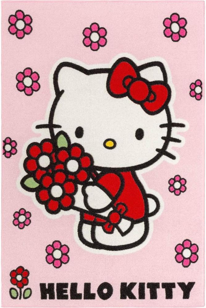 Hello Kitty Kinderteppich 95x130 cm Bild 1