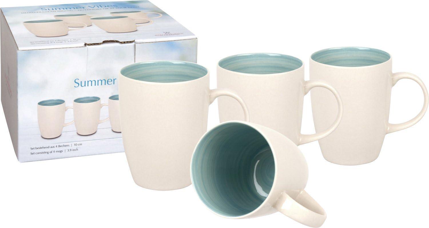 Waechtersbach Summer Vibes Becher 4er Set, Tassen, Kaffeetassen, im Geschenkkarton, Keramik, 265 ml, 41 5 967 1170 Bild 1