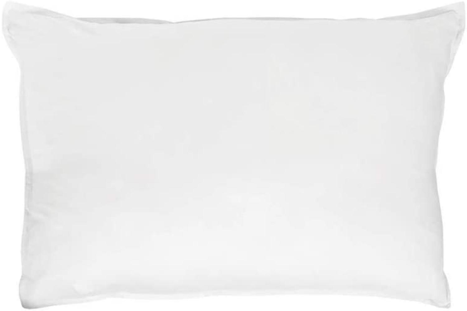 Traumschlaf Uni Single Jersey Bettwäsche Eschle | Kissenbezug 2x 40x80 cm | white Bild 1