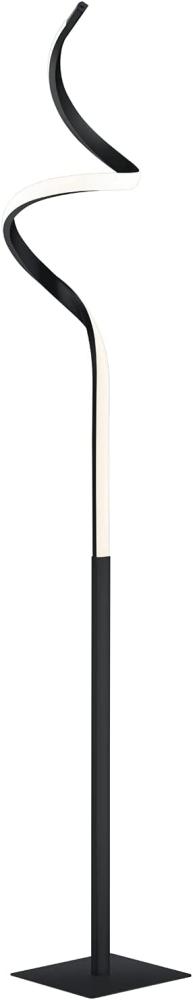 LED Stehleuchte, schwarz matt, Touchdimmer, H 145 cm, COURSE Bild 1