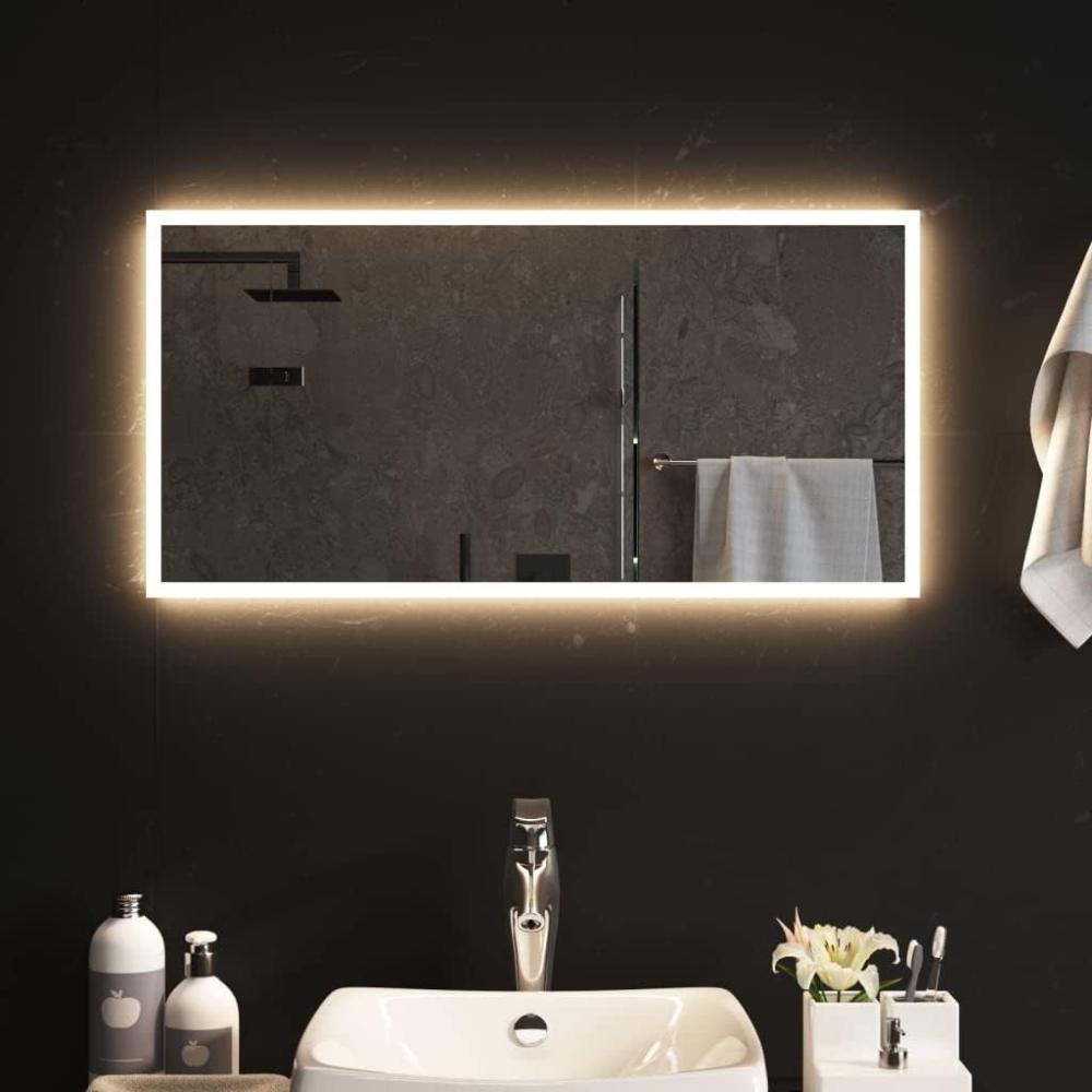 LED-Badspiegel 40x80 cm Bild 1