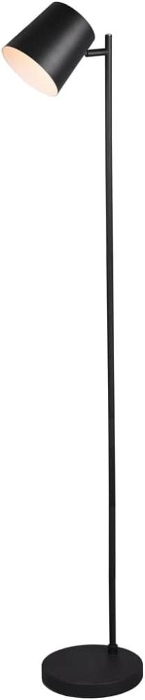 Kleine Akku Stehlampe BLAKE kabellos - dimmbar, Metall Schwarz, Höhe 125cm Bild 1