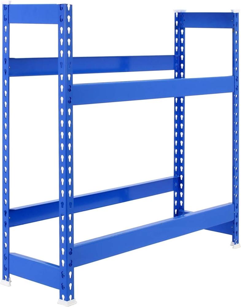 Simonrack Getränkekistenregal 1000 x 1010 x 300 mm, 2 Ebenen, 100 kg Tragkraft/Ebene, BLAU, 1000x1000x300 mm, 8435104962411 Bild 1