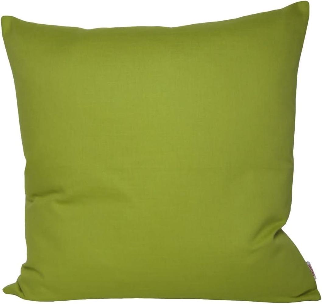 Kissenhülle ca. 40x40 cm 100% Baumwolle grün beties "Farbenspiel" Bild 1