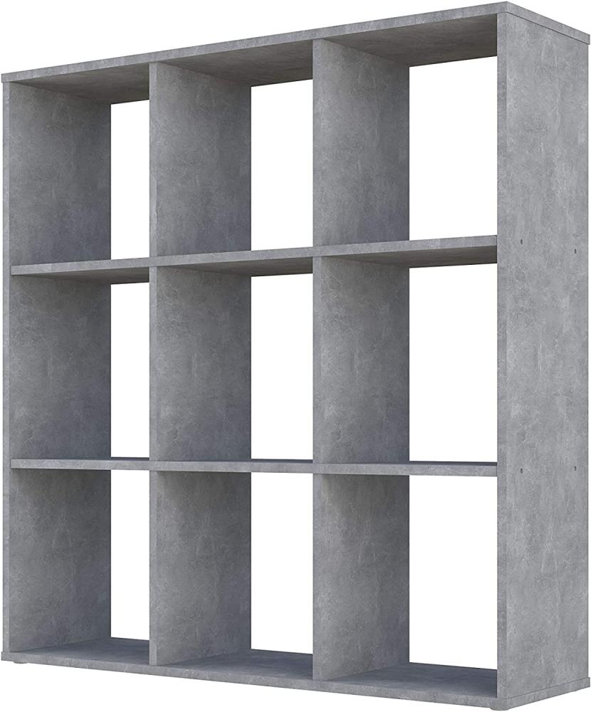 Polini Home Raumteiler, beton, mit 9 Fächern Bild 1