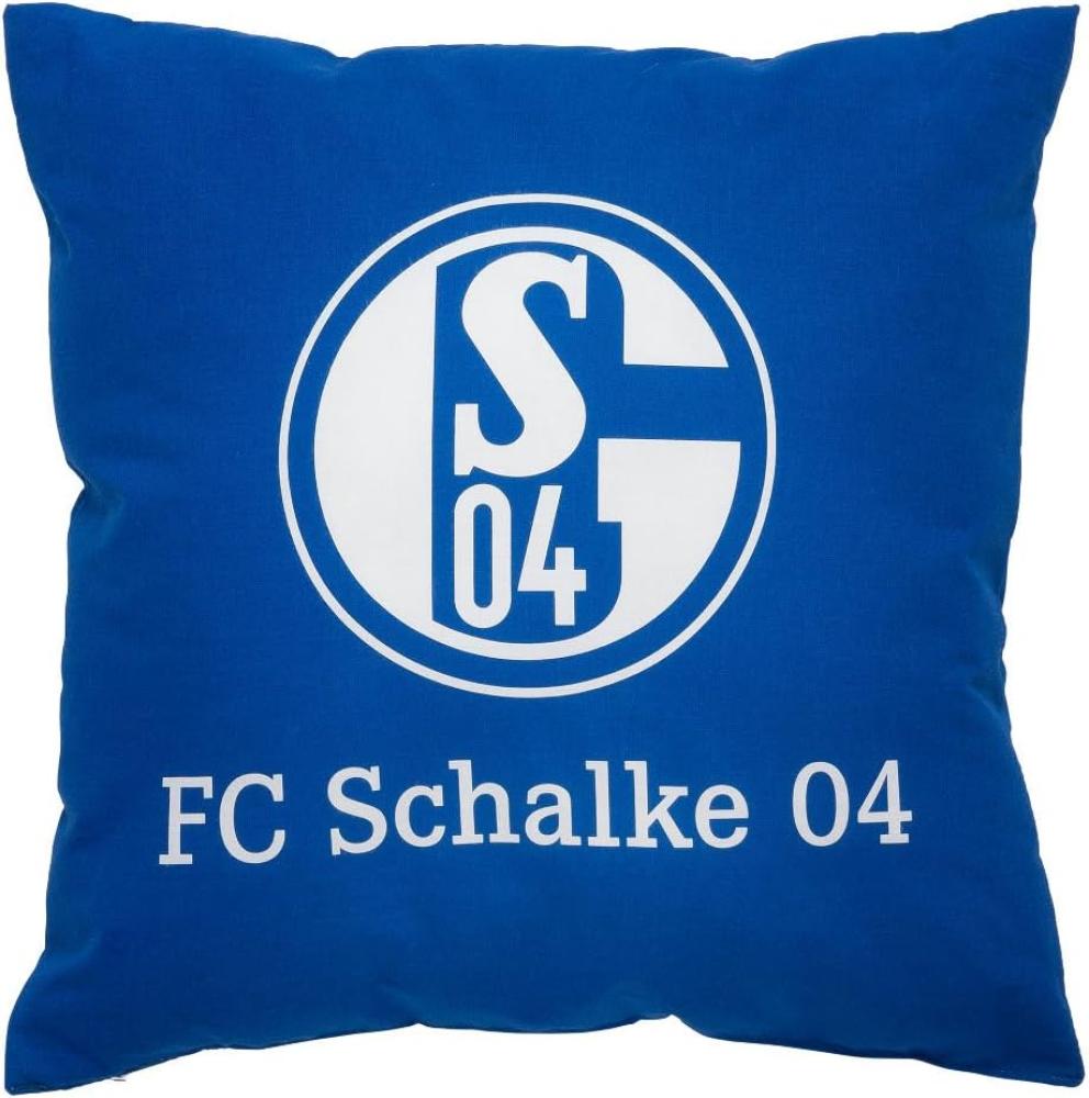 FC Schalke 04 Kissen Signet 38x38cm Bild 1