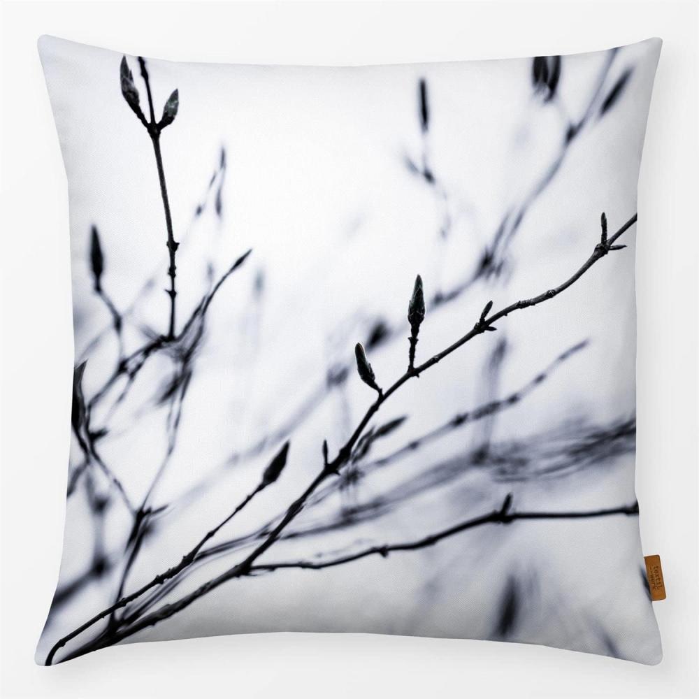 Textilwerk Kissen Winter Branches 2 Designer Mareike Böhmer 40x40 cm Bild 1