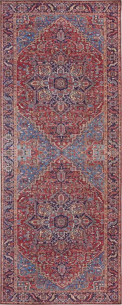 Vintage Teppich Amata Orientrot - 80x200x0,5cm Bild 1
