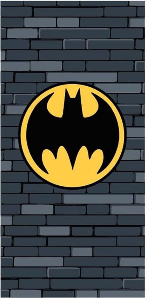 Batman Logo Wall Strandtuch Handtuch Badetuch 70 x 140 cm Bild 1