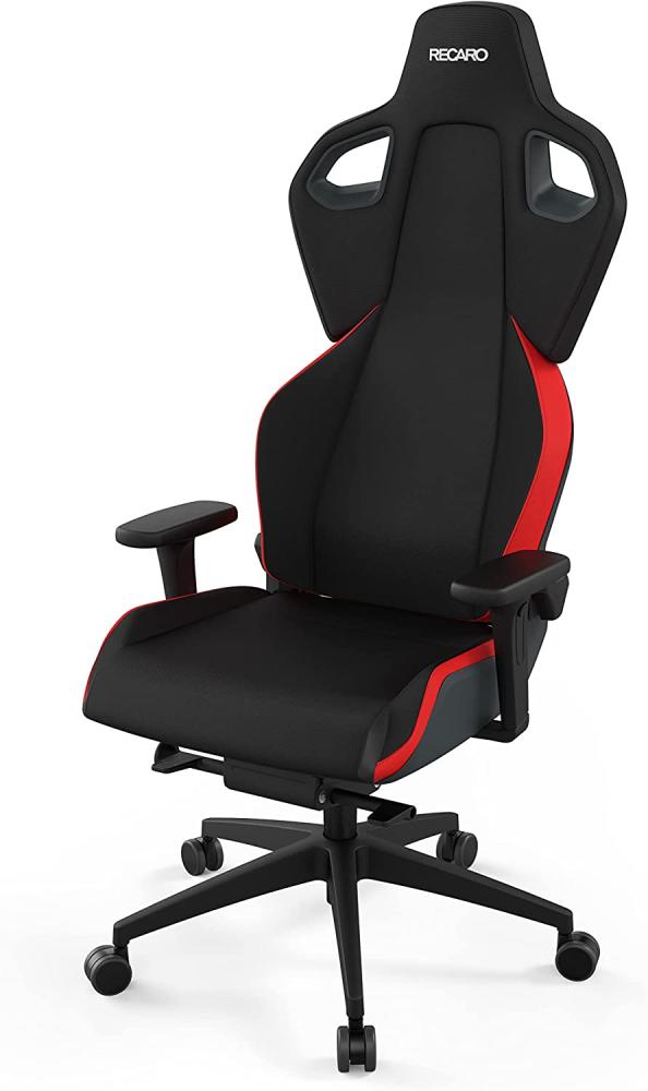 RECARO Exo Gaming Chair | Ergonomischer, atmungsaktiver Gaming-Stuhl mit Feinjustierung - Designed & Made in Germany - Lava Red Bild 1