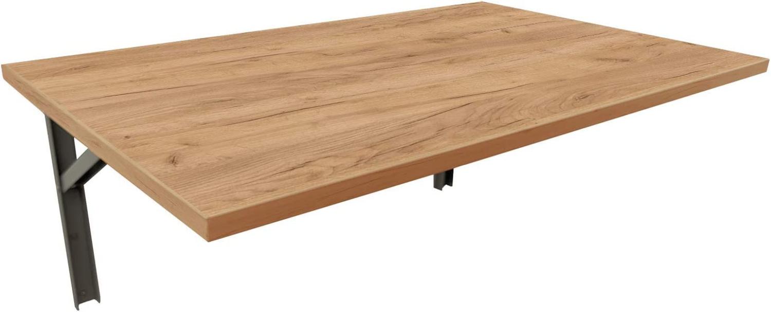 mikon 60x40 Wandtisch Wandklapptisch Küchentisch Schreibtisch Esstisch | Gold Craft Bild 1
