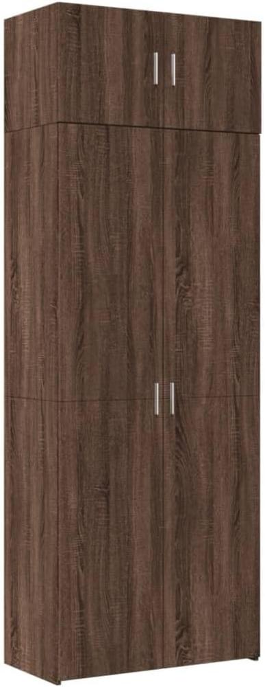 Hochschrank Eichen-Optik 80x42,5x225 cm Holzwerkstoff 3281356 Bild 1