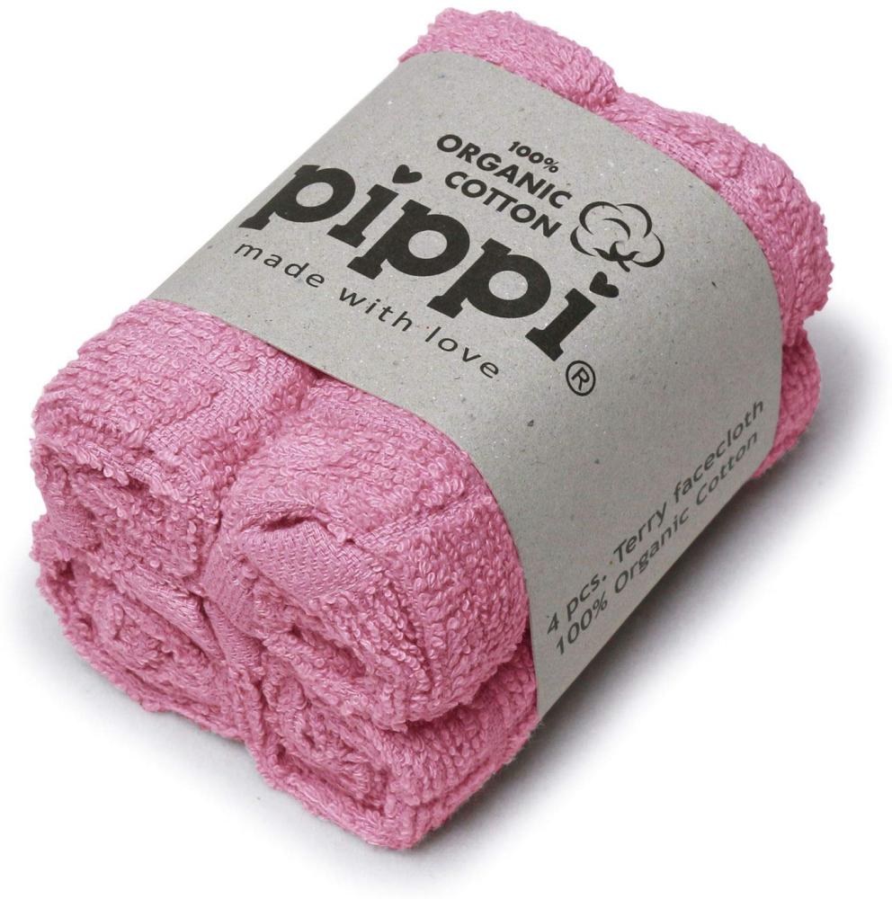 Pippi Waschtücher 4er Pack old rose Bild 1