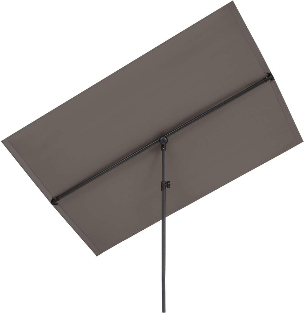 Flex-Shade XL Sonnenschirm 150 x 210 cm Polyester UV 50 dunkelgrau Dunkelgrau Bild 1