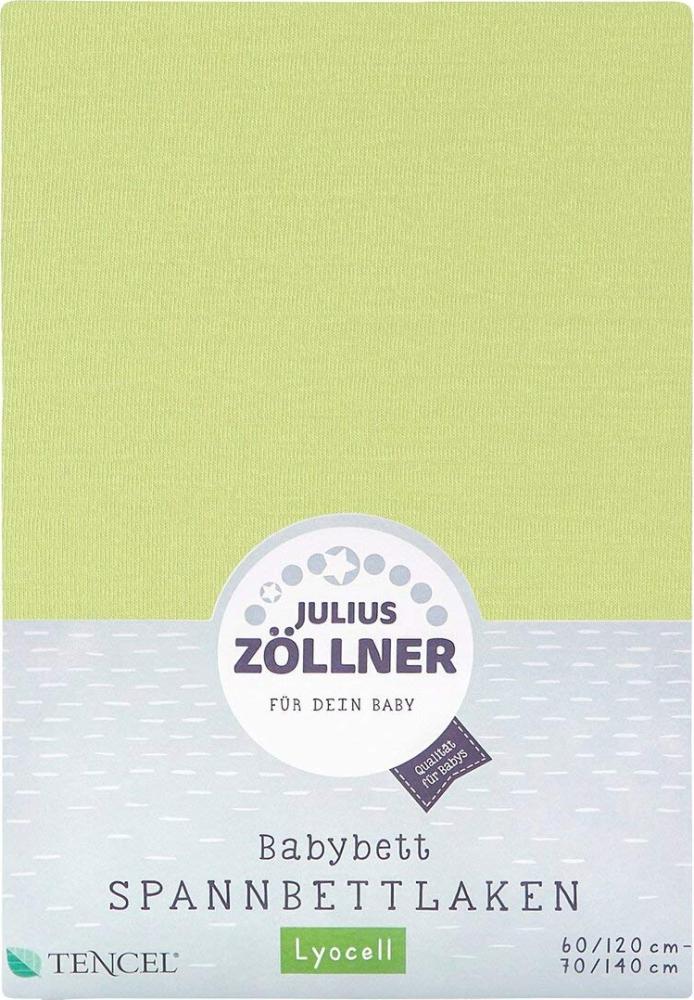 Julius Zöllner Spannbetttuch Tencel grün 70x140 Bild 1