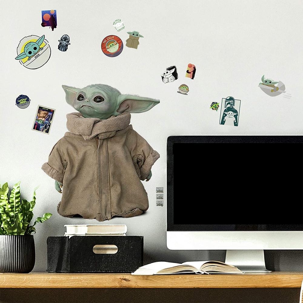 Star Wars Mandalorian - Baby Yoda Wallstickers Bild 1
