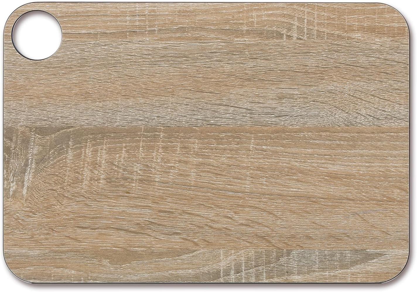 Arcos Schneidebrett Holzfaser 33 x 23 cm Holzmuster Bild 1