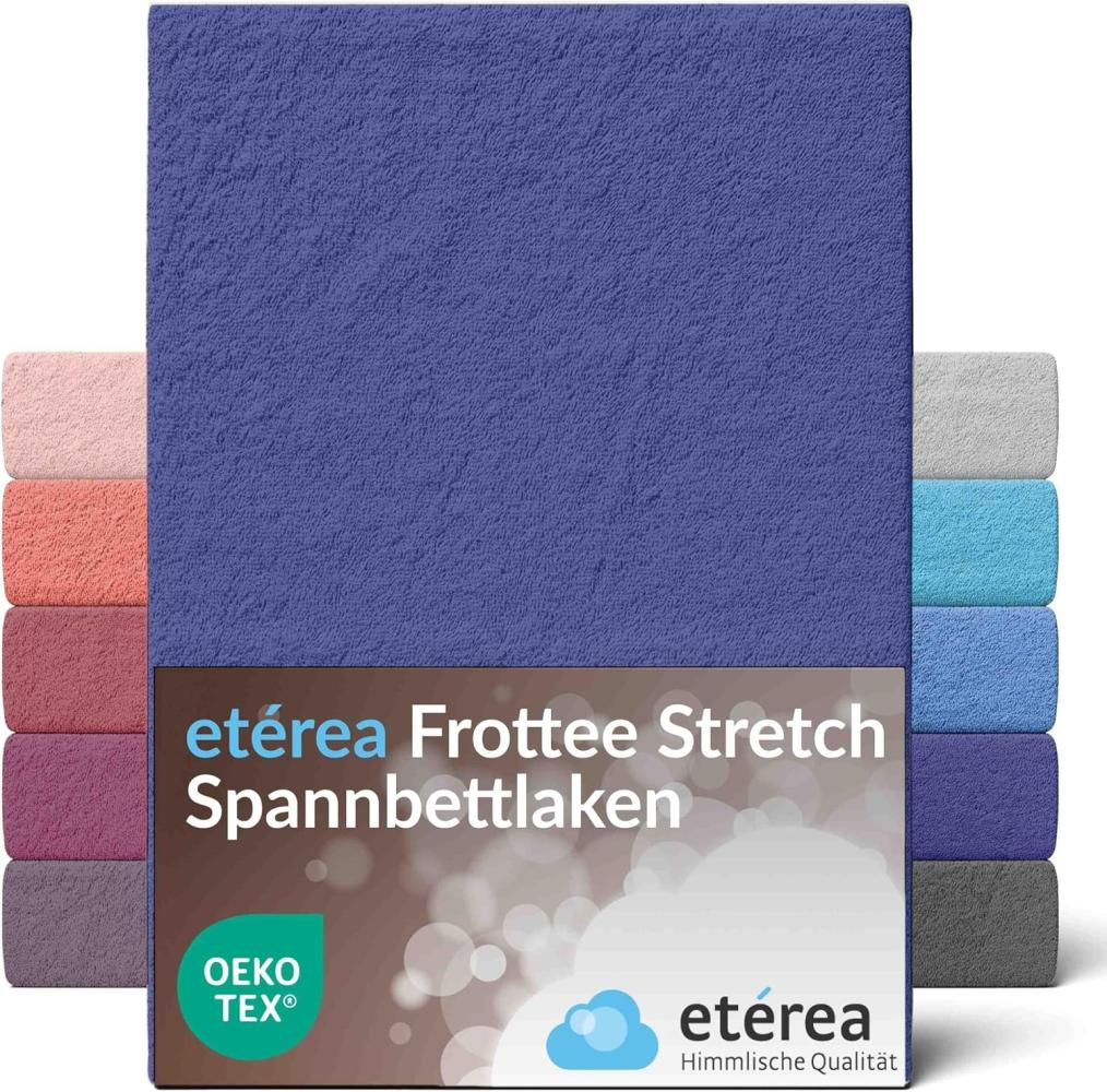 etérea Frottee Spannbettlaken 180x200 - 200x200 cm Marine Bild 1