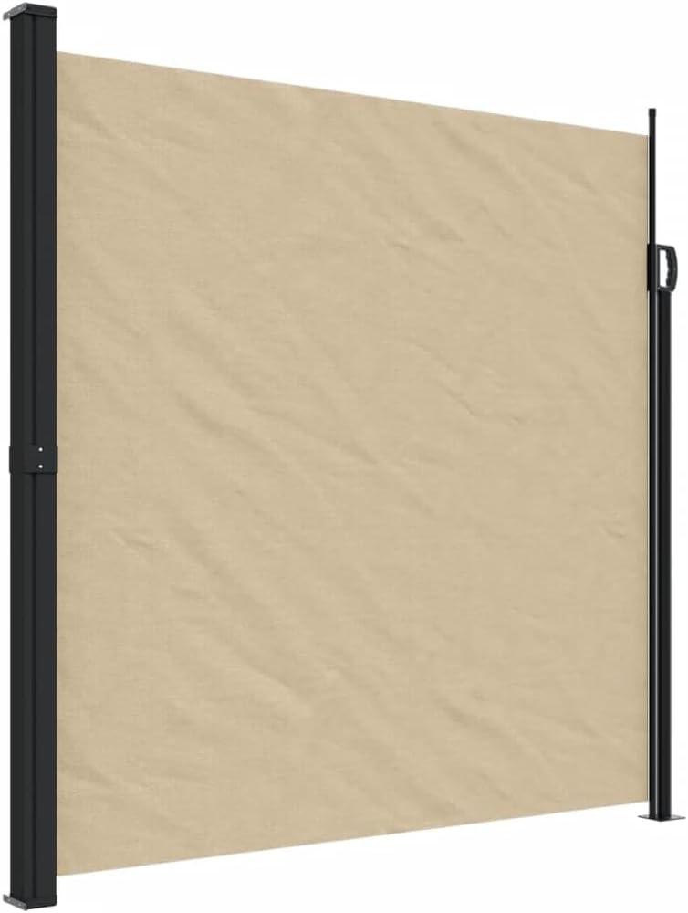 Seitenmarkise Ausziehbar Beige 200x600 cm 4004555 Bild 1