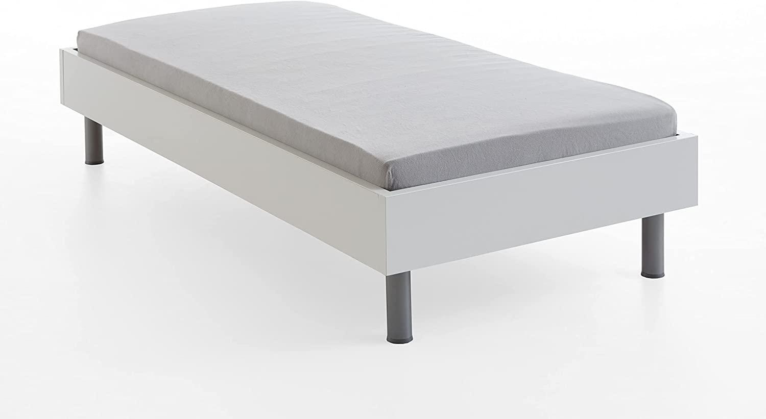 Bettgestell >Easy Beds< (BxHxT: 99x46x210 cm) in weiß - 99x46x210cm (BxHxT) Bild 1