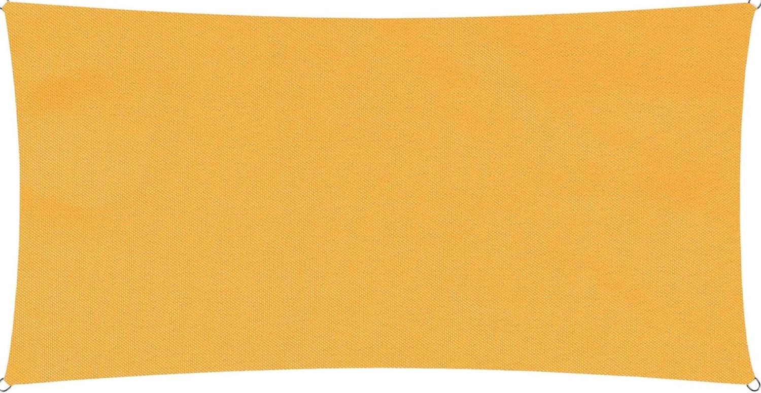 Lumaland Sonnensegel Polyester Rechteck 2 x 4 Meter Sand Bild 1