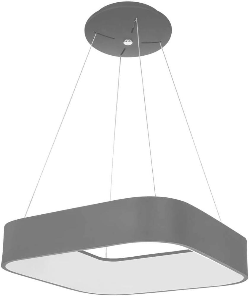 LED Pendellampe, Höhenverstellbar, grau, H 150cm, GRAND Bild 1
