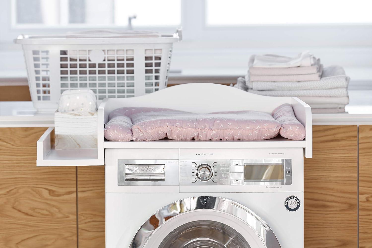 KraftKids Wickelaufsatz weiß passend für alle Waschmaschinen oder Trockner Bild 1