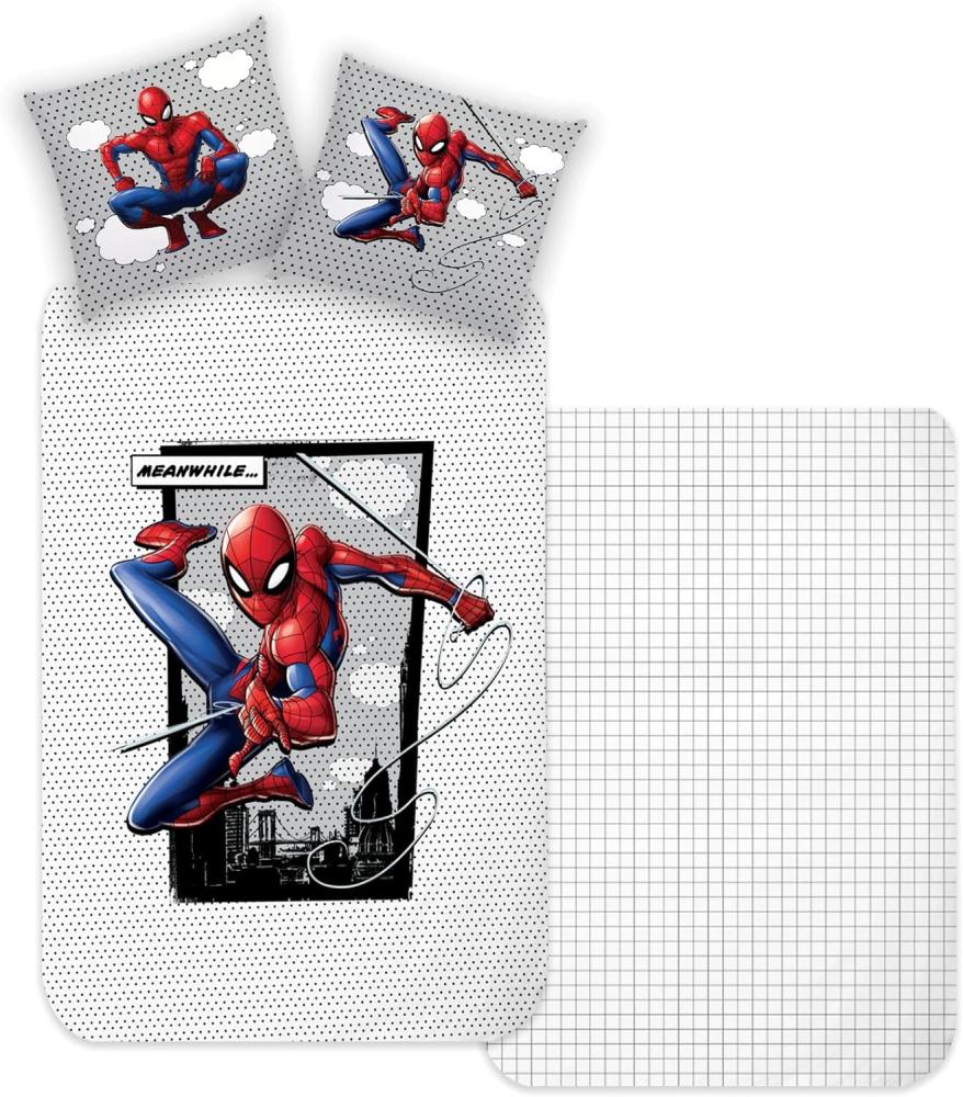 Disney Bettwäsche Spiderman | 135x200 cm + 80x80 cm Bild 1